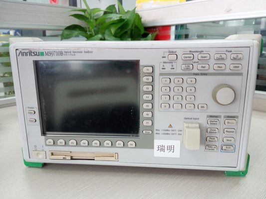 주문 Anritsu MS9710B 광 스펙트럼 분석기 (장파장 0.6-1.75um, 빠른 측정, -90 dBm의 높은 감도) 온라인 제조