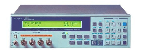 주문 Keysight 4338B 밀리옴미터 (1kHz AC 측정, 10u옴 분해능, 34ms 고속 측정 기능 포함) 온라인 제조