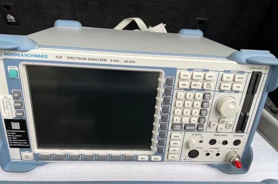 주문 로헤드 앤 슈바르츠 FSP40 벤치탑 휴대 스펙트럼 분석기 9KHz에서 40GHz 범위 및 소음 수준 -155dBm 온라인 제조