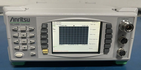 주문 Anritsu ML2488B 광대역 피크 전력계 (400 MHz 비디오 대역폭, 듀얼 채널 입력, 64 Ms/s 샘플링 속도 포함) 온라인 제조
