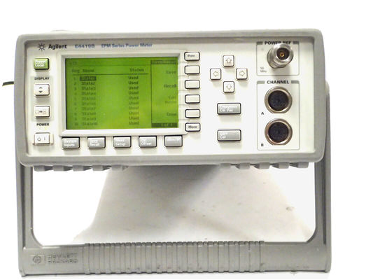 주문 Keysight Agilent E4419B 프로그래밍 가능 듀얼 채널 파워 미터 (400 MHz 비디오 대역폭 및 4 GHz 측정 주파수 포함) 온라인 제조