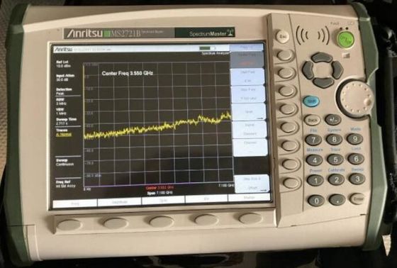 주문 안리쓰 MS2721B 휴대용 휴대 스펙트럼 분석기 9kHz에서 7.1GHz 주파수 범위 및 추적 생성기 온라인 제조