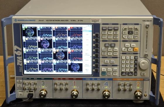 주문 Rohde and Schwarz ZVA67 10MHz-67GHz 2 포트 중고 벡터 네트워크 분석기 VNA 온라인 제조