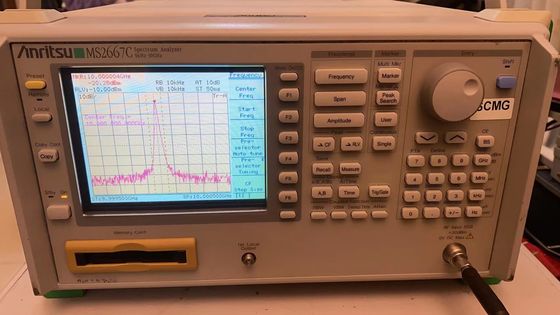 주문 안리쓰 MS2667C RF 스펙트럼 분석기 9KHz ~ 30GHz 벤치 톱 플러그인 휴대용 온라인 제조