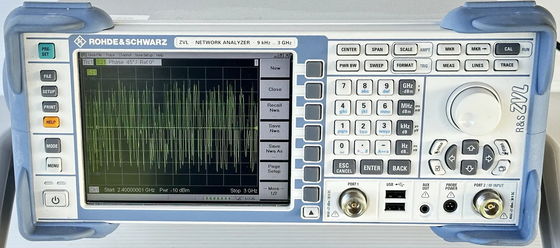 주문 로드 슈워츠 ZVL3 휴대용 벡터 네트워크 분석기 9kHz에서 13.6GHz 온라인 제조