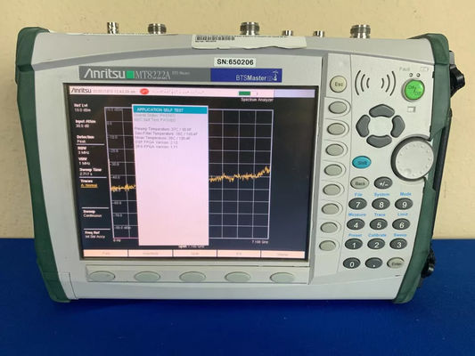 주문 안리쓰 BTS 마스터 MT8222A 기지국 분석기 10 MHz ~ 4 GHz 온라인 제조