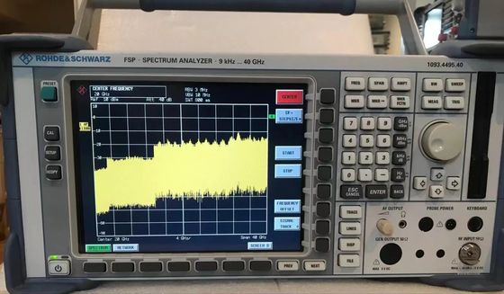주문 신호 분석용 Rohde Schwarz FSP40 40GHz RF 스펙트럼 분석기 (9kHz ~ 40GHz 범위, 중고 상태) 온라인 제조
