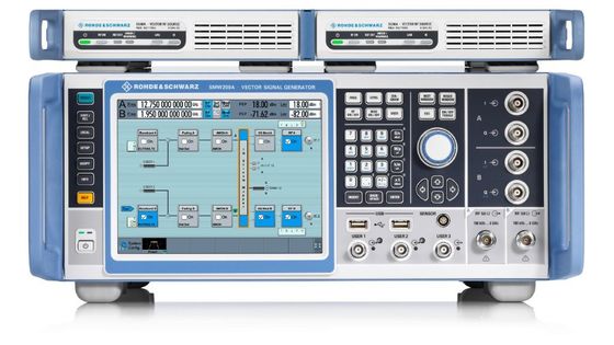 주문 Rohde Schwarz SMW200A MIMO 테스트를 위한 67 GHz 주파수와 2 GHz 변조 대역폭의 벡터 신호 생성기 온라인 제조