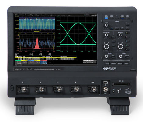 주문 텔레다인 레크로이 WR8104 1 GHz, 10/20 GS/s, 4ch, 16/32 Mpts DSO 12.1′′ WXGA 컬러 디스플레이 온라인 제조