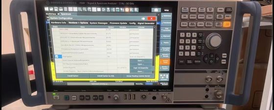 주문 Rohde and Schwarz FSW50 신호 및 스펙트럼 분석기 (2Hz ~ 50GHz 범위, 낮은 위상 잡음 및 넓은 분석 대역폭) 온라인 제조