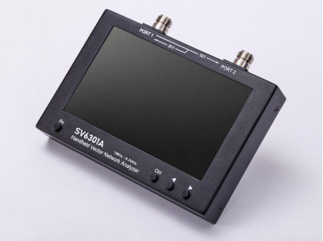 주문 완전한 작업 조건 SYSJOINT SV6301A 휴대용 벡터 네트워크 분석기 1M-6.3GHz 정확한 측정을위한 7 인치 IPS LCD 온라인 제조