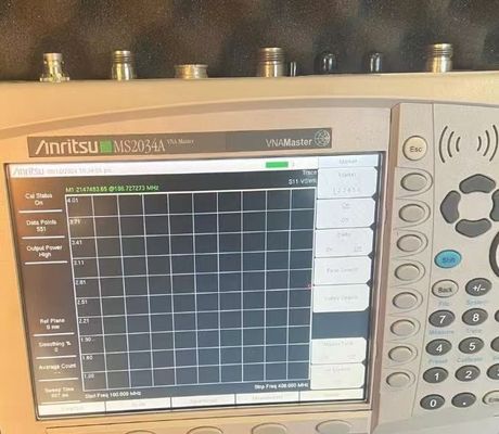 주문 안리쓰 MS2034A 휴대용 벡터 네트워크 분석기 2MHz ~ 4GHz ISO17025 캘리브레이션 온라인 제조