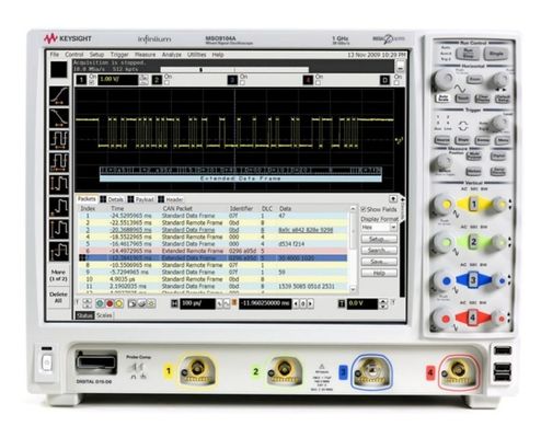 주문 키시트 (Agilent) MSO9104A 혼합 신호 오실로스코프: 1 GHz, 4 개의 아날로그 채널과 16 개의 디지털 채널 온라인 제조
