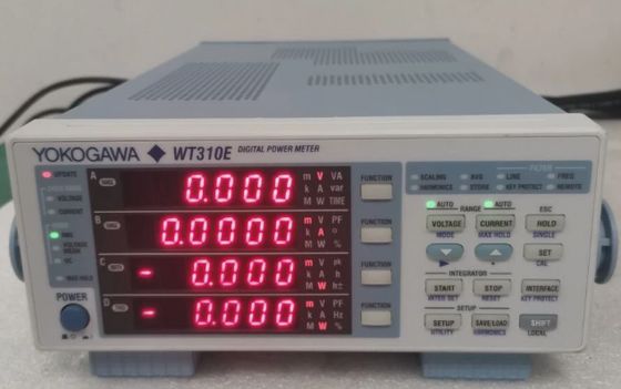 주문 요코가와 WT310E 디지털 전력 분석기 ±0.1% 기본 정확성 100 kHz 대역폭 및 하모닉 분석 온라인 제조