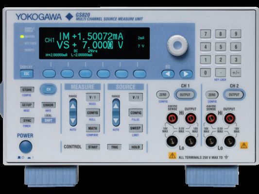 주문 YOKOGAWA GS820 멀티 채널 소스 측정 장치 (중고) 온라인 제조