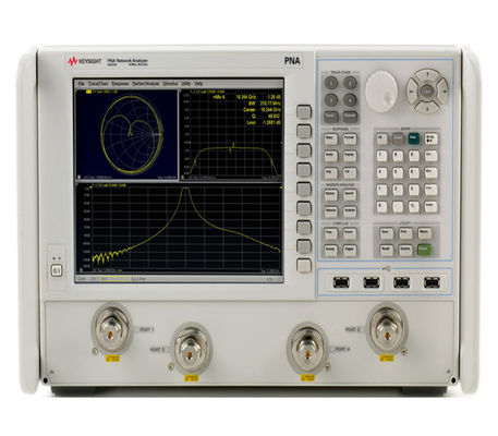 주문 키사이트 N5222A 10MHz-26.5GHz 마이크로 웨이브 네트워크 분석기 127 dB 동적 범위 및 4 포트 구성 가능한 테스트 세트 온라인 제조