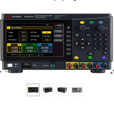 주문 키사이트 EDU36311A 6V 80W USB 트리플 출력 DC 벤치 전원 공급 장치 온라인 제조