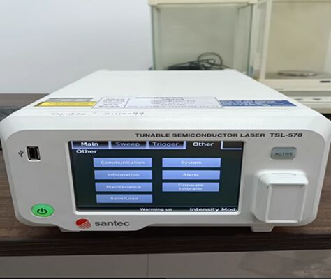주문 Santec TSL-570 고출력 가변 레이저 (출력 20 dBm, 스캔 속도 200 nm/s, 튜닝 범위 1260-1360 nm / 1500-1630 nm) 온라인 제조