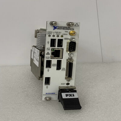 주문 내셔널 인스트루먼트 PXI-8820 PXI 컨트롤러 132 MB/s 대역폭과 듀얼 코어 인텔 셀레론 프로세서 LabVIEW 실시간 호환 온라인 제조