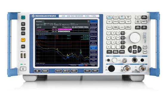 칼라 디스플레이와 R&S ESR EMI EMC 시험 장비 다목적