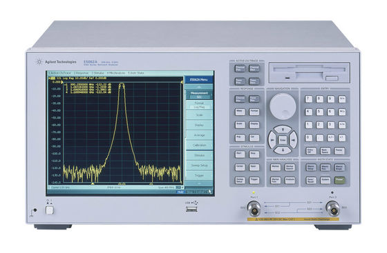 50 또는 75 오옴 시험 포트 임피던스와 E5062A ENA-L 알비 에프 네트워크 분석기 주파수 300kHz-3GHz