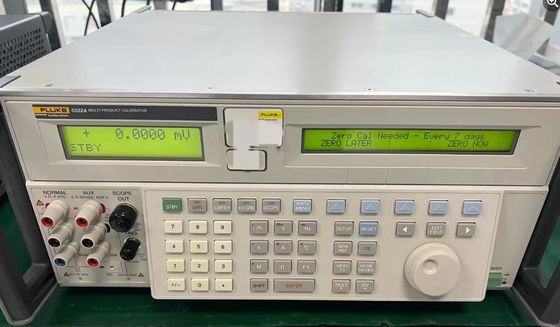 10MHz 주파수 및 RS-232 인터페이스가 있는 중고 Fluke 5522A 다기능 캘리브레이터 - 완벽하게 테스트된 다중 제품 테스트 장비