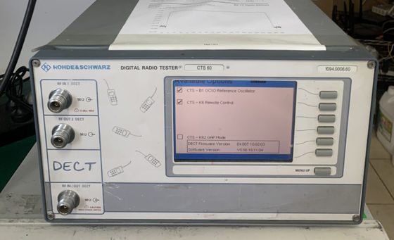 CTS60 IEC/IEEE-Bus 인터페이스와 함께 Rohde & Schwarz 라디오 통신 서비스 모니터
