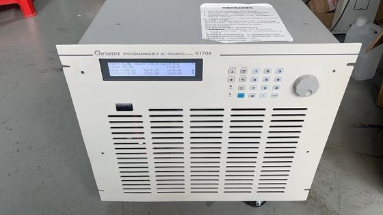 크로마 61704 프로그래밍 가능한 AC 전원 6 KVA 1 KW 3단계