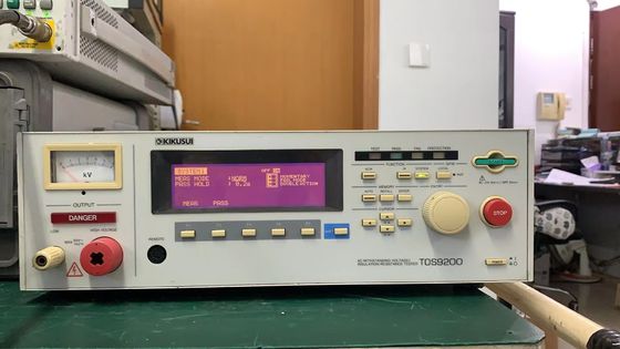 Tos9200 Kikusui 히포트 검사기 단열 저항 테스트 Ac- 5.0 Kv