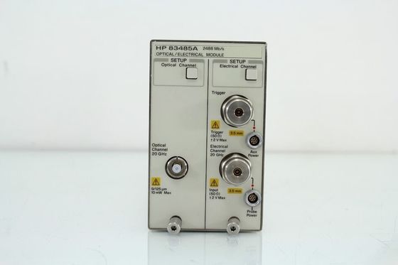 키시트 애지런트 83485A 디지털 통신 분석기 20 GHz 광학/전기 모듈