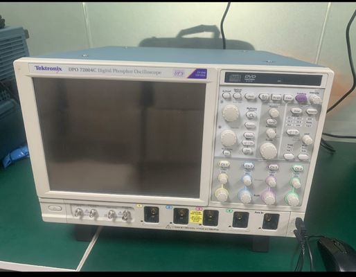 사용된 사전 소유 테크트로닉스 DPO72004C 디지털 광소 오실로스코프 20 GHz 4 아날로그 채널