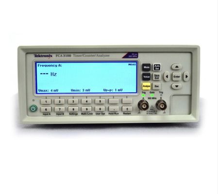 테스트 된 사용 된 Tektronix FCA3100 주파수 카운터 / 타이머 300MHz 50 Ps Std 타임베이스