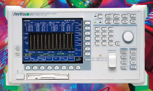 MS9710C 안리쓰 스펙트럼 분석기 긴 파장 0.6-1.75μm,50 pm