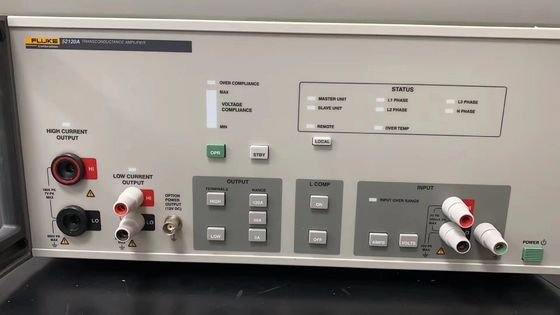 Fluke 52120A 전도전도 증폭기 완전 작동 조건에서 테스트