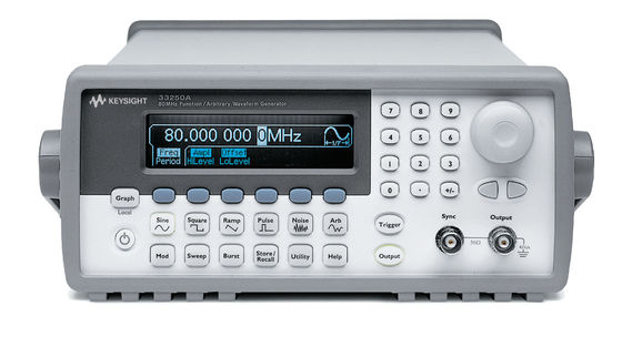 키사이트 33250A 기능 / 임의 파형 생성기, 80 MHz RS-232 IO 연결 지원