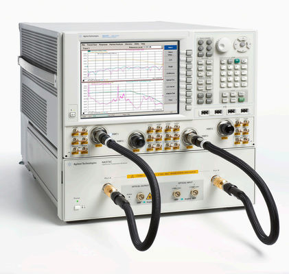40/100G 전기 광학 테스트를 위한 Agilent N4373C 40/50/67 GHz 단일 모드 광파 구성 요소 분석기