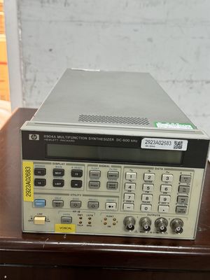 키시트 애지런트 8904A 다기능 합성기 600 kHz OPT 001 002 테스트된 기능 최대 읽기 속도 000 건/초