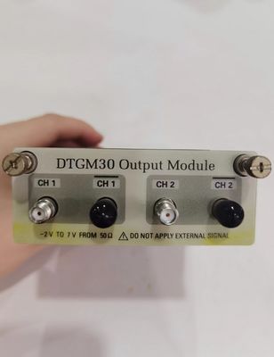 Tektronix DTGM30 데이터 타이밍 생성기 출력 모듈은 완전한 작동 조건에서 테스트되었습니다.