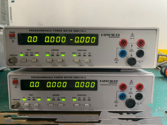 HAMEG ((Rohde & Schwarz) HM8115-2 전력 계측기 넓은 측정 범위 1 MW...8 KW