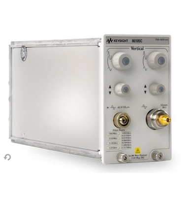 Agilent 86105C 20 GHz 대역폭 광전기 플러그인 모듈 (아이 다이어그램 분석용 750-1650 nm 파장 범위)